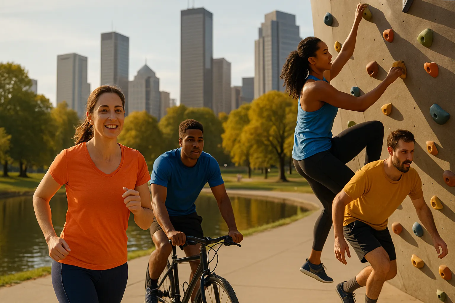 Aktive Freizeit: Sportmöglichkeiten in der Stadt entdecken