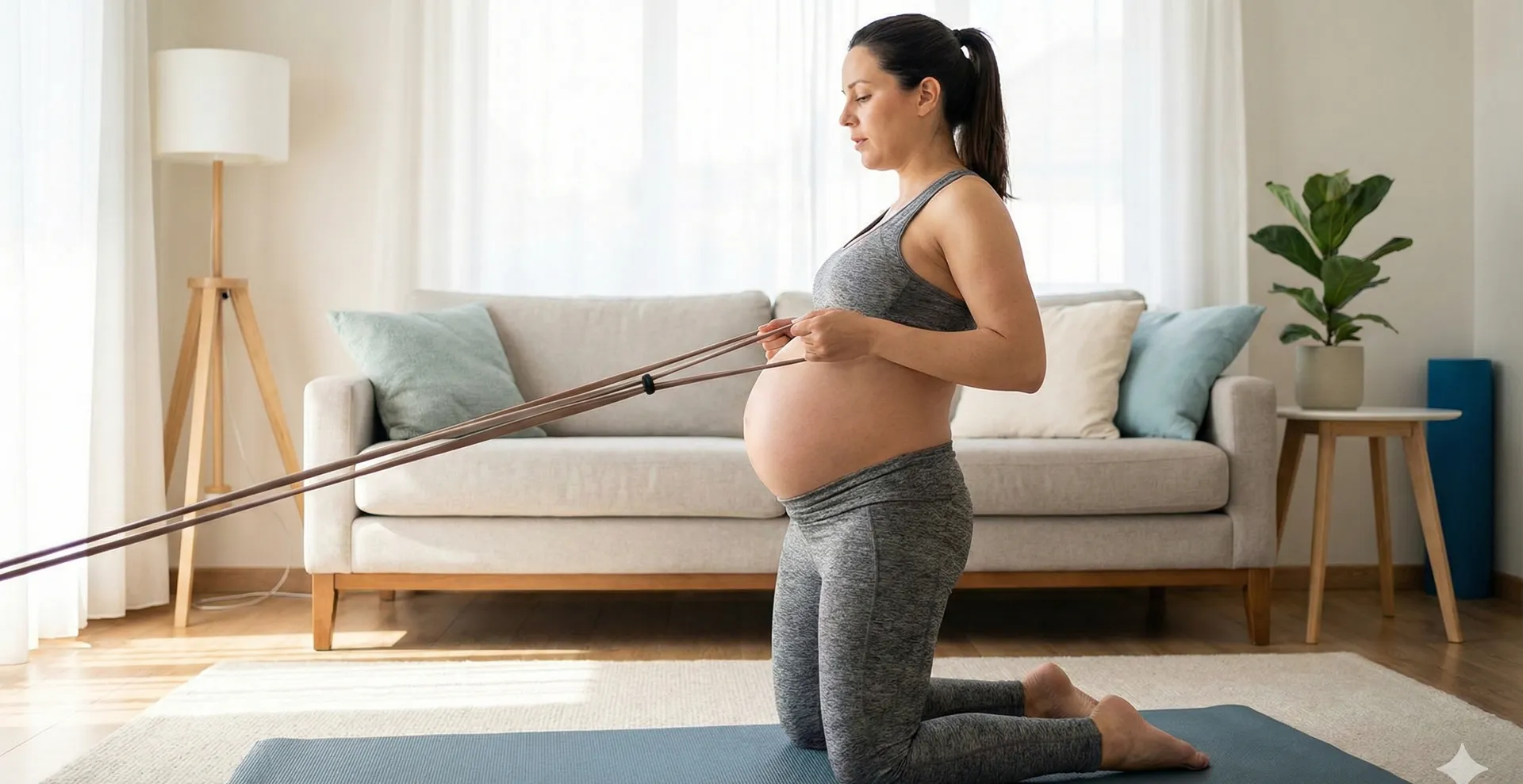 Bauchmuskeltraining in der Schwangerschaft: Sicher stark mit Babybauch