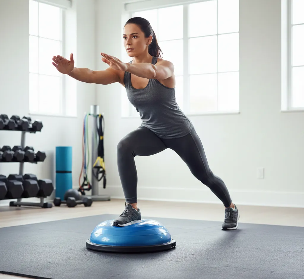 BOSU Ball Übungen für bessere Balance: So trainierst du stabil und gelenkschonend