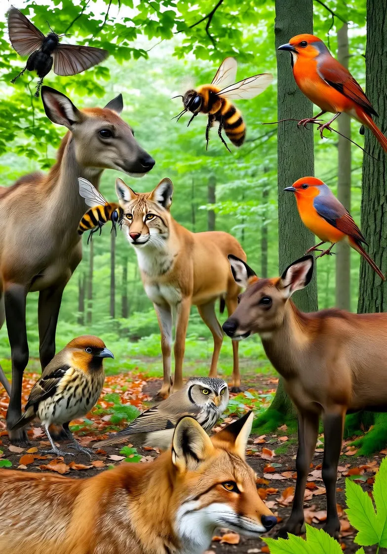 Der Wald und seine faszinierende Tierwelt: Ein Blick in die grüne Oase