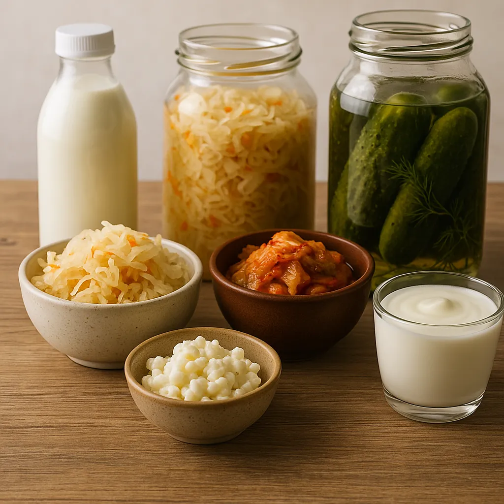 Die gesundheitlichen Vorteile von fermentierten Lebensmitteln