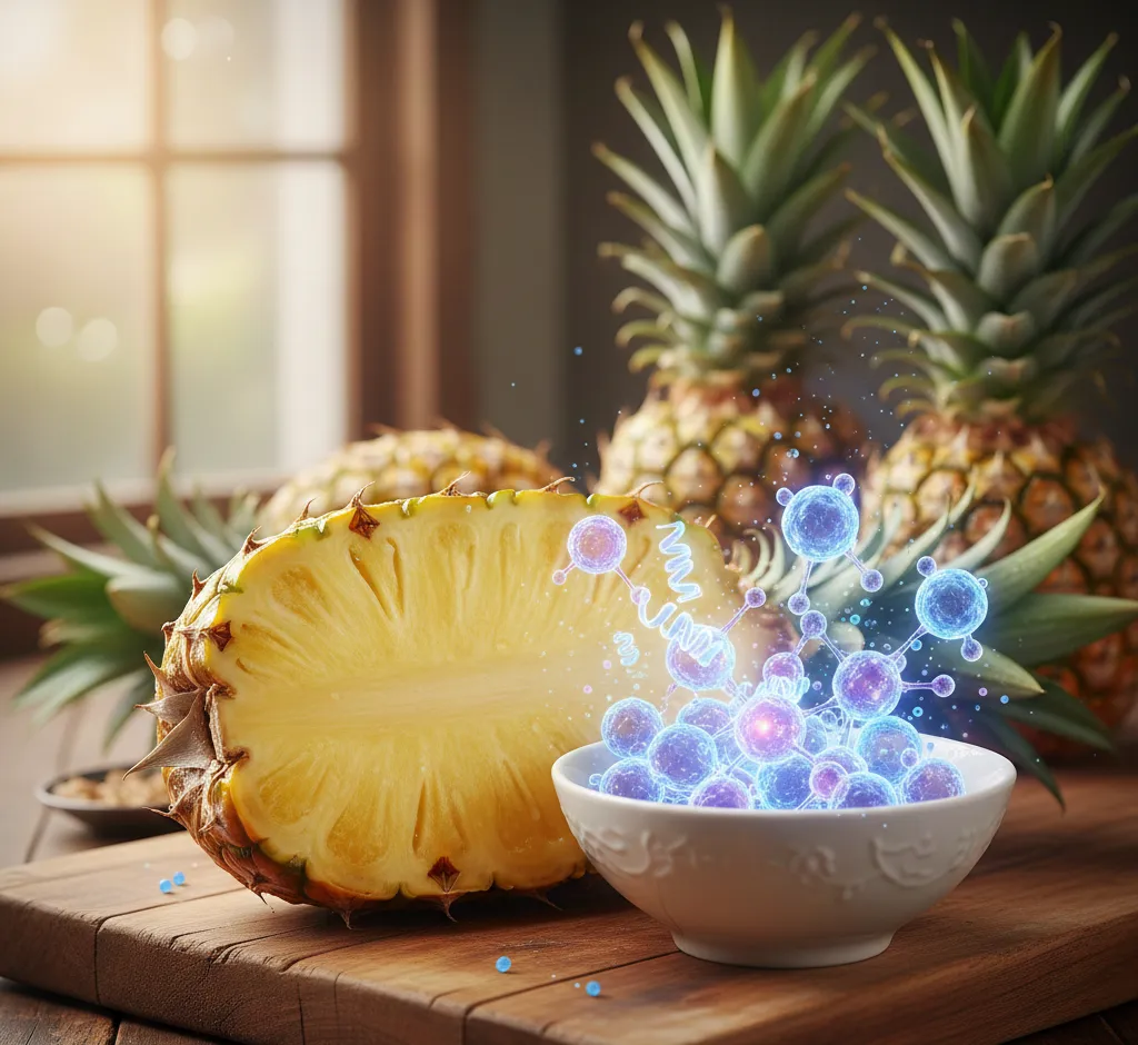 Die Kraft der Ananas: Alles, was Sie über Bromelain und seine Verdauungswirkung wissen müssen