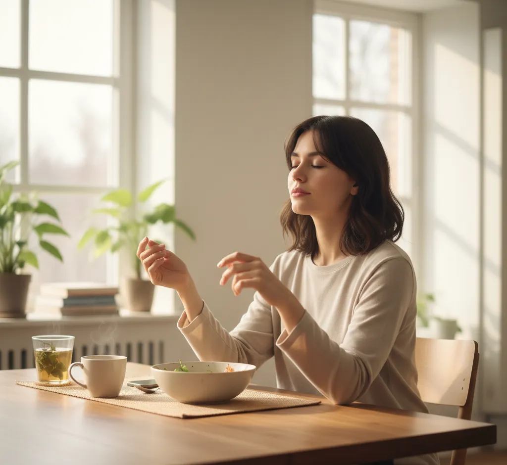 Die Kraft der Pause: Kurze Meditation nach dem Essen für bessere Verdauung und mehr Achtsamkeit
