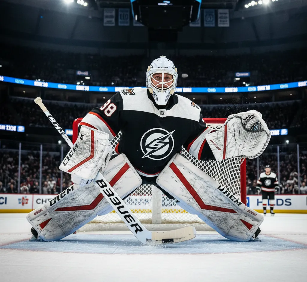 Die Kunst der Reflexe: Das ultimative Trainingshandbuch für Eishockey-Goalies