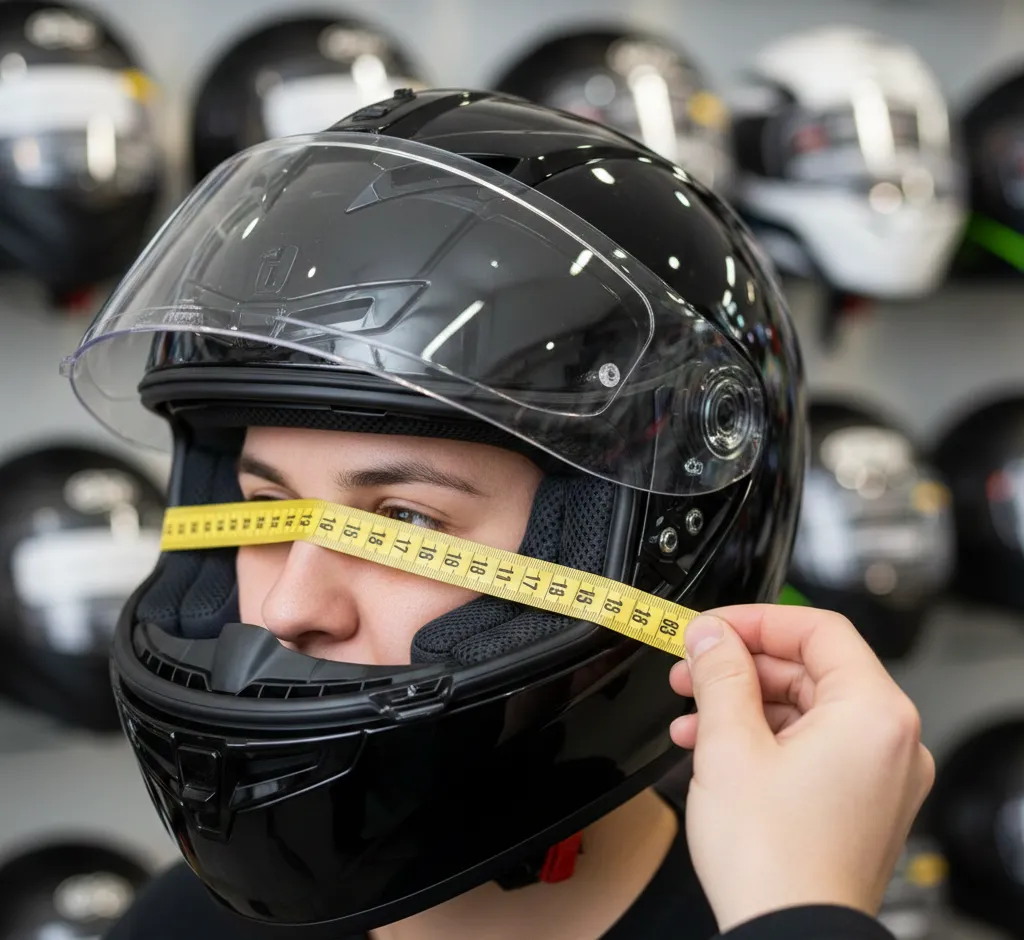 Die perfekte Passform: Helmgröße richtig messen und optimal anpassen