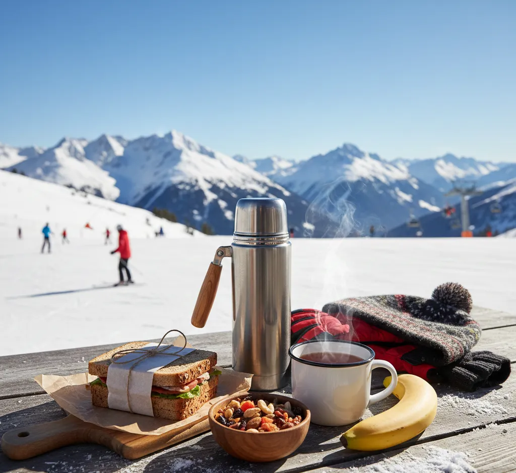 Die perfekte Ski-Verpflegung: Essen und Trinken für einen energiegeladenen Tag auf der Piste