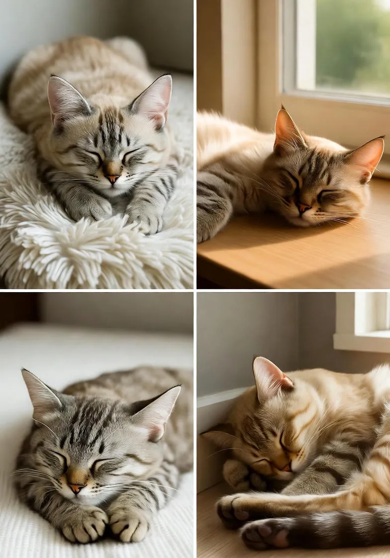 Die Ruhezeiten der Katze: Warum unser Stubentiger so viel schläft und wie wir ihm helfen können