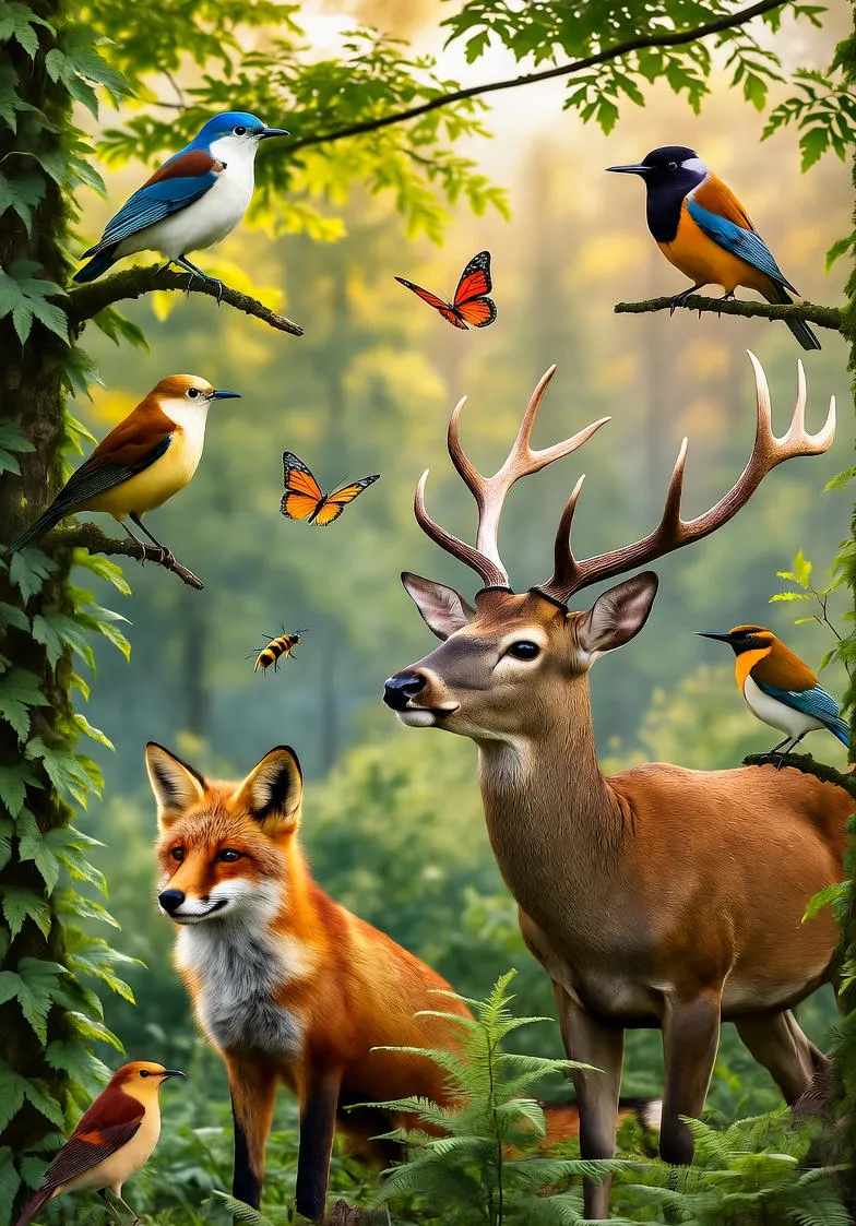 Die verborgene Welt des Waldes: Faszinierende Tierwelt und ihre Geheimnisse