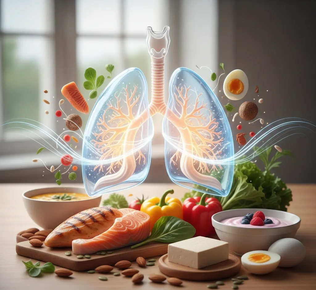 Eiweiß und Lungengesundheit: Wie Proteine deine Atmung stärken