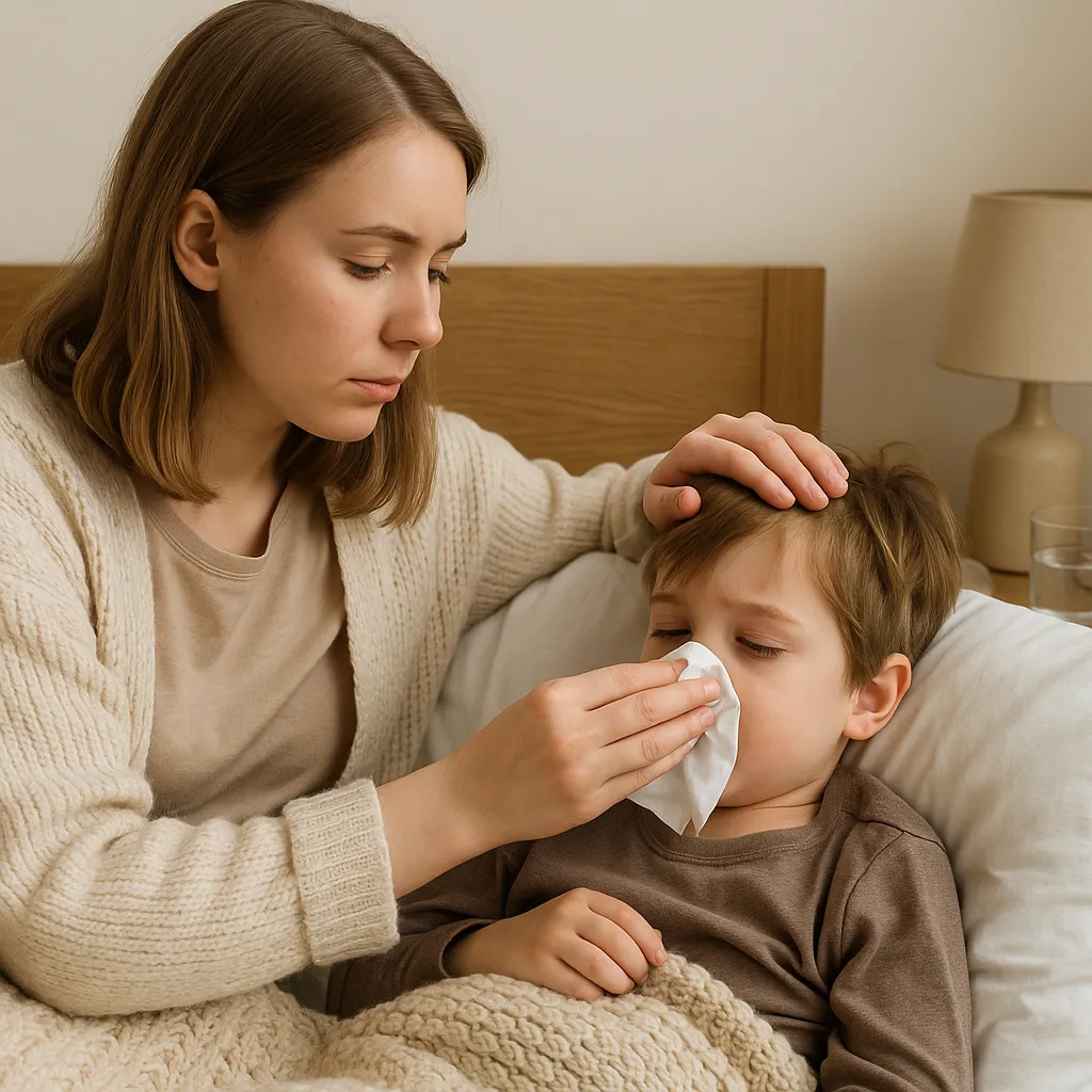 Erkältung bei Kindern: Tipps für Pflege und Linderung