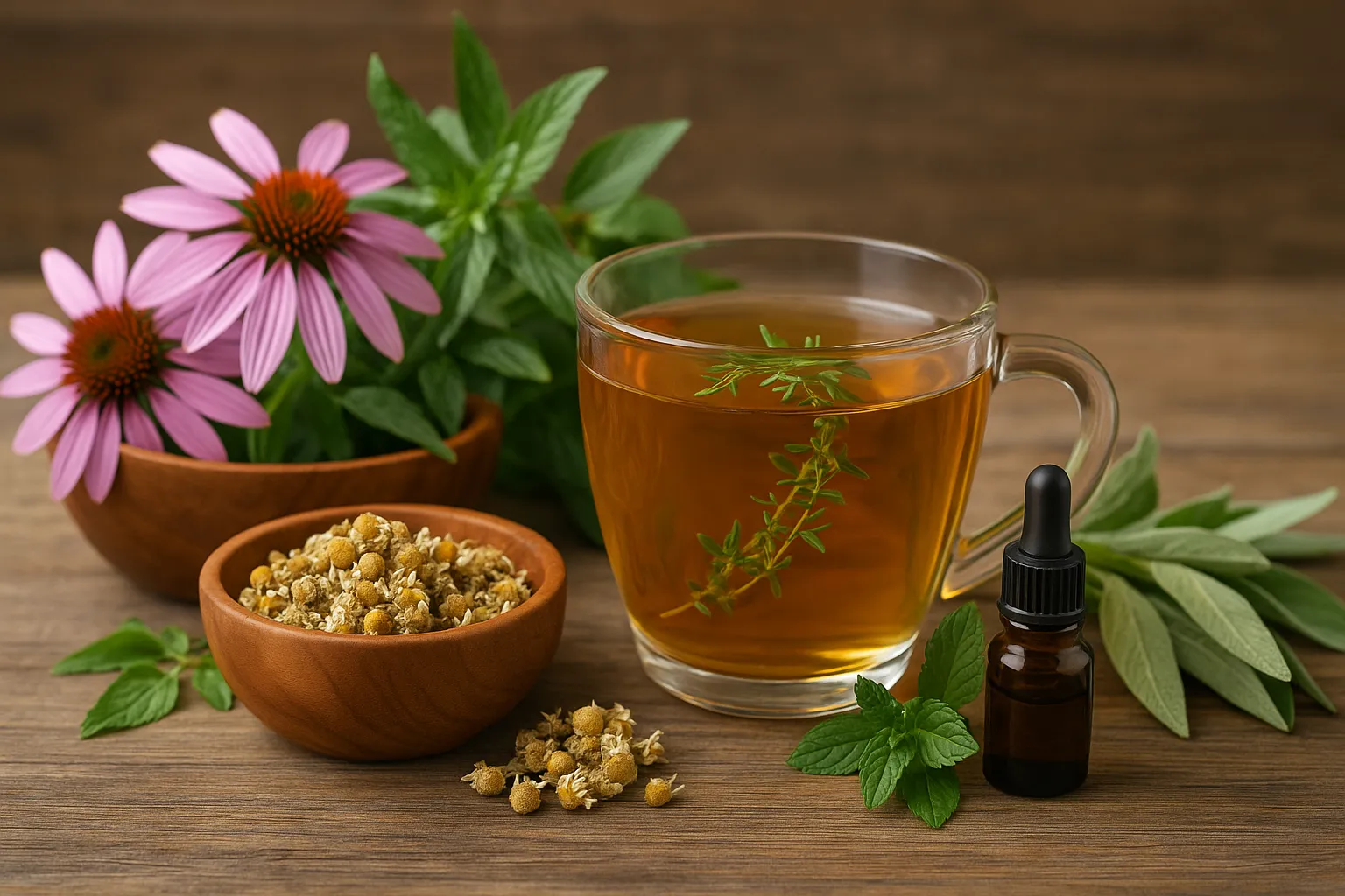 Erkältung sanft lindern: Kräuter als natürliche Helfer