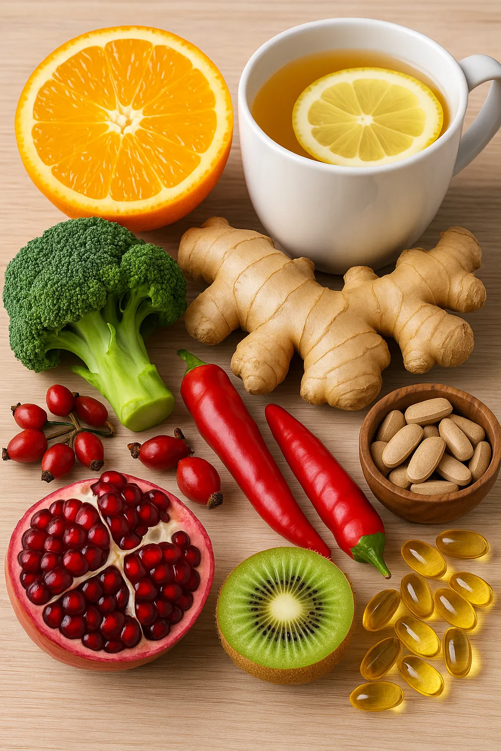 Erkältung und Vitaminzufuhr: Wie Vitamine das Immunsystem stärken