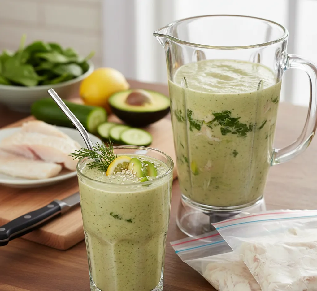 Fisch einfrieren für Smoothies: Kreative Protein-Power aus dem Tiefkühler