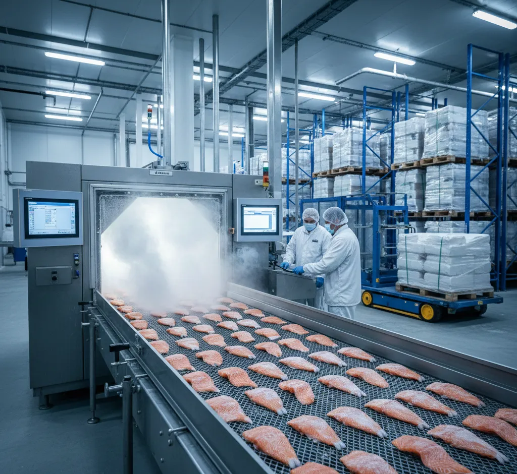 Fisch einfrieren in der Industrie: Prozesse, Qualitätssicherung und Lernbeispiele