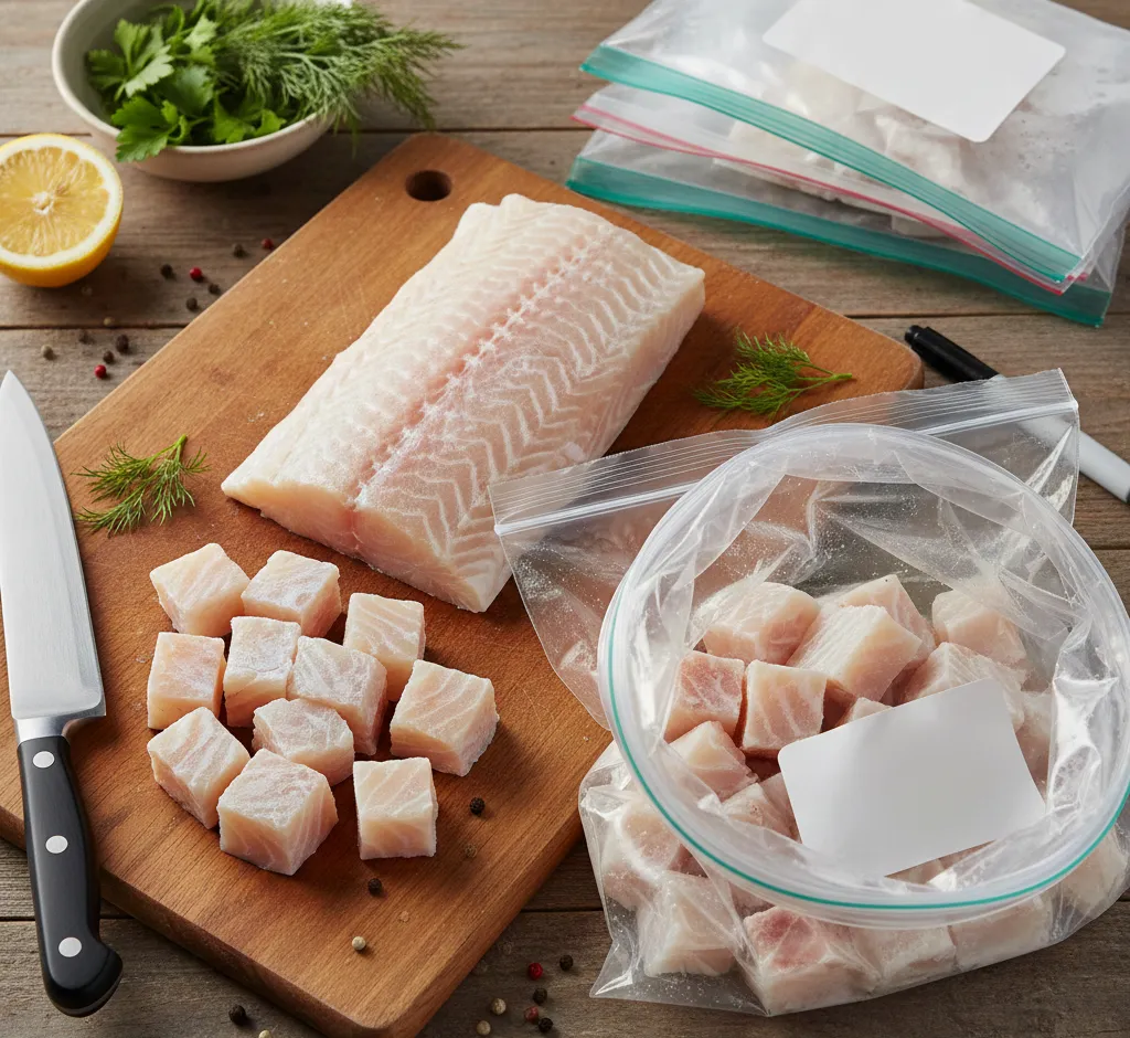 Fisch einfrieren in Würfeln: So bereitest du perfekte Suppengrundlagen vor
