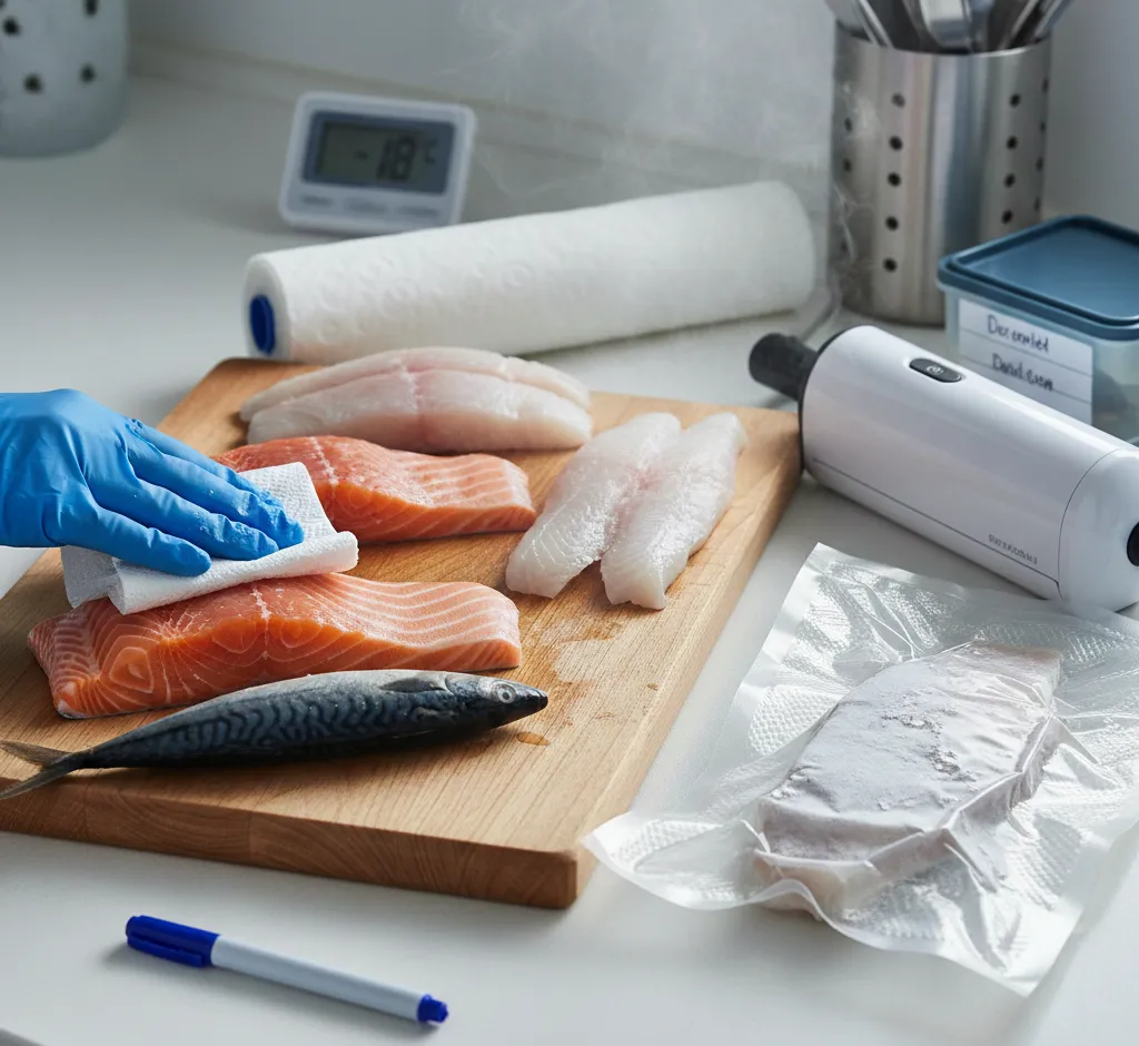 Fisch richtig einfrieren: So bleibt die Konsistenz perfekt