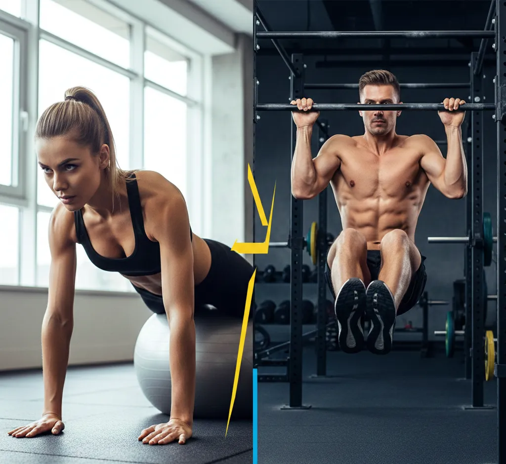 Frauen vs. Männer: So trainierst du deine Bauchmuskeln wirklich effektiv