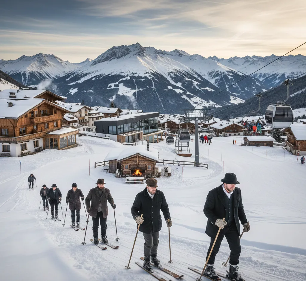 Geschichte und Traditionen im Skigebiet: Zwischen Pioniergeist und moderner Bergkultur