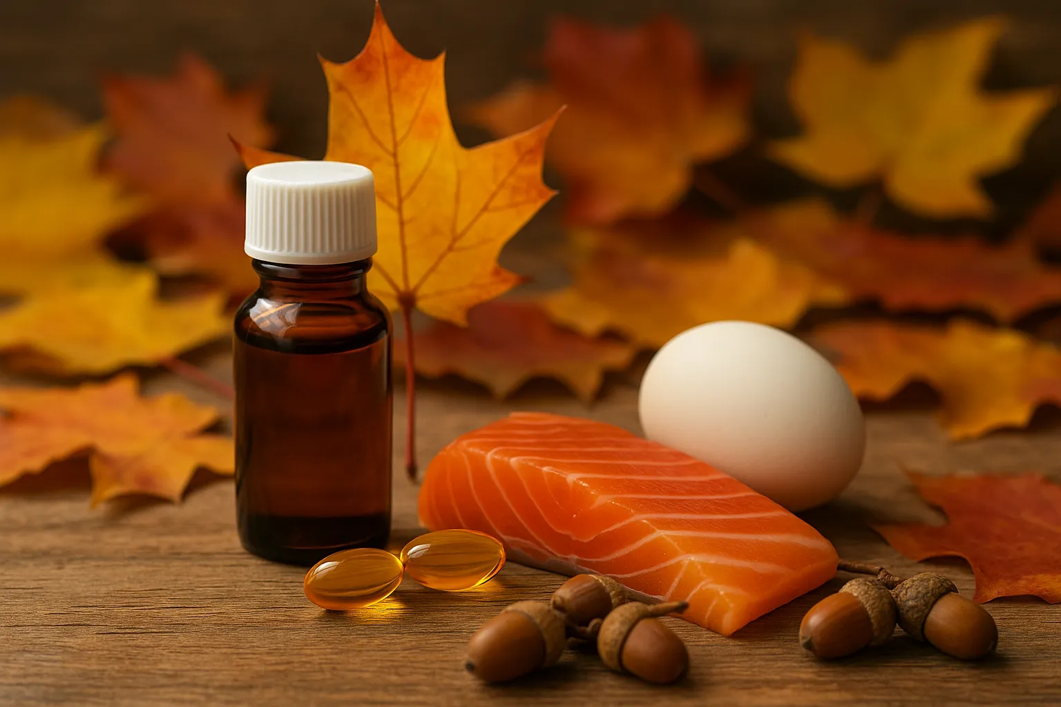 Gesund durch den Herbst – Wie Sie Herbstkrankheiten vermeiden und Ihren Vitamin-D-Haushalt stärken