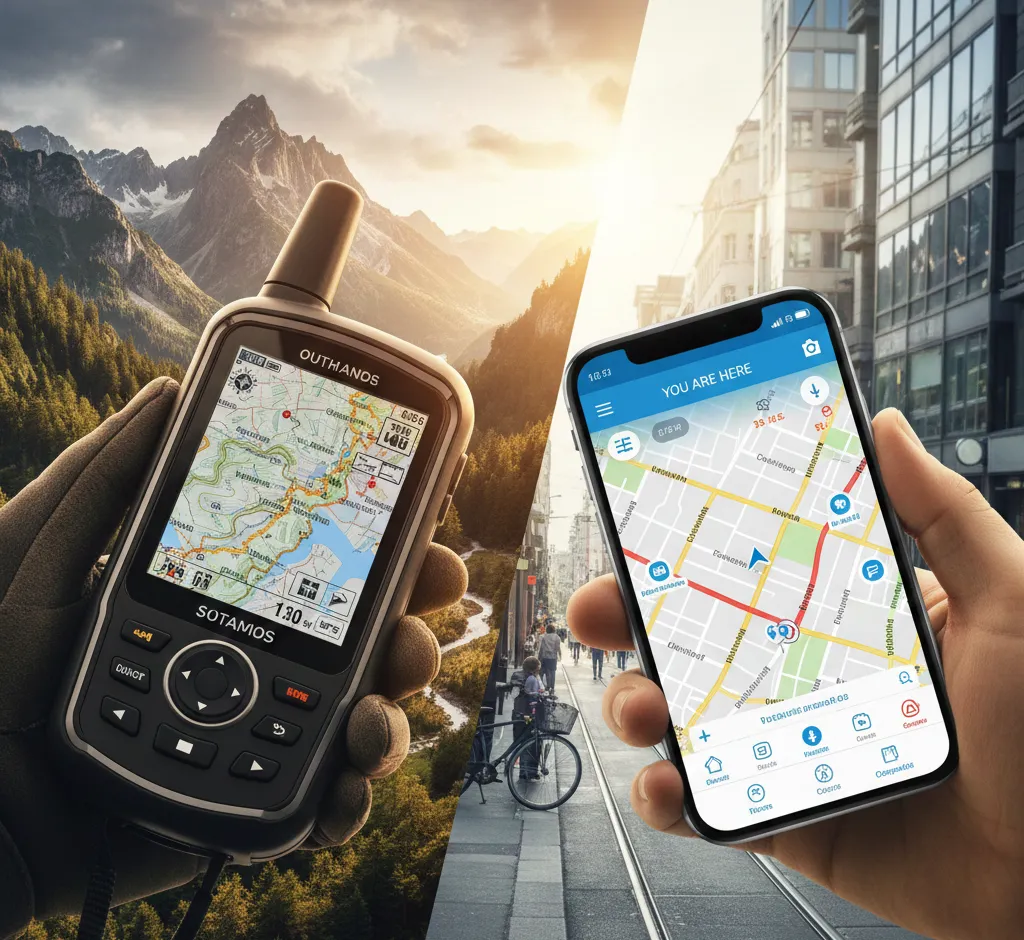 GPS-Gerät oder App? So findest du die beste Lösung für deine Orientierung