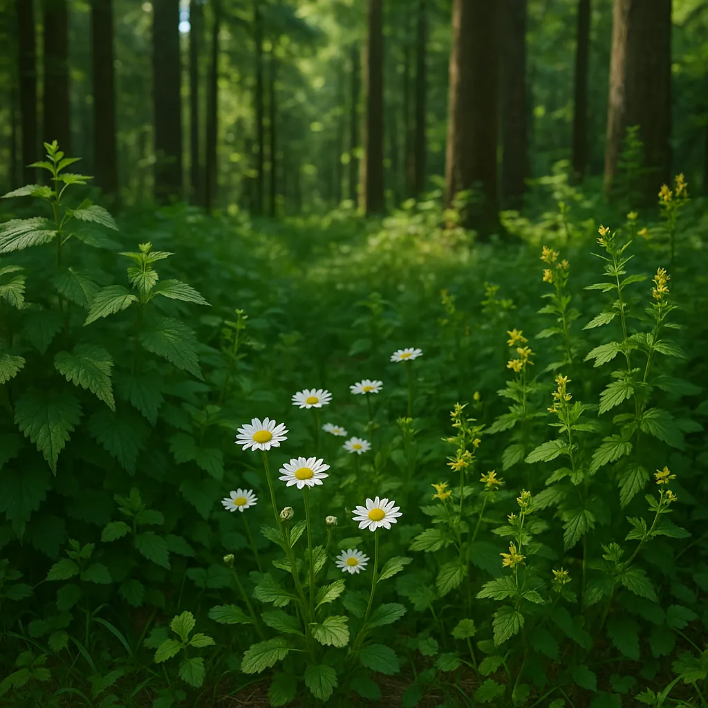 Heilkräfte des Waldes: Die wichtigsten Heilpflanzen und ihre Wirkung