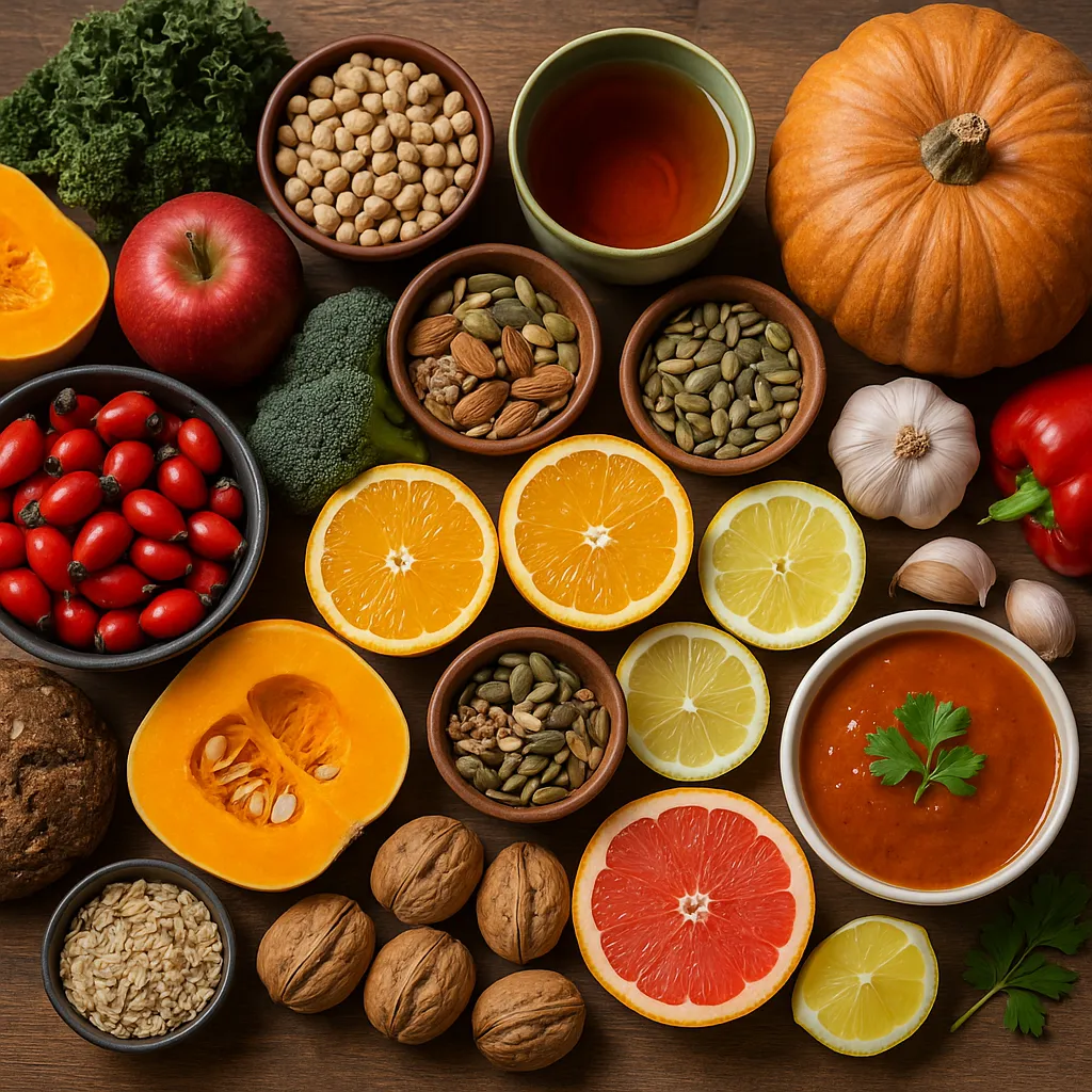 Herbstkrankheiten vorbeugen: Mit richtiger Ernährung gesund durch die kalte Jahreszeit