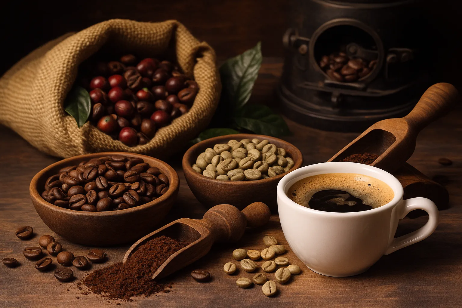 Kaffee: Von der Bohne bis zur Tasse