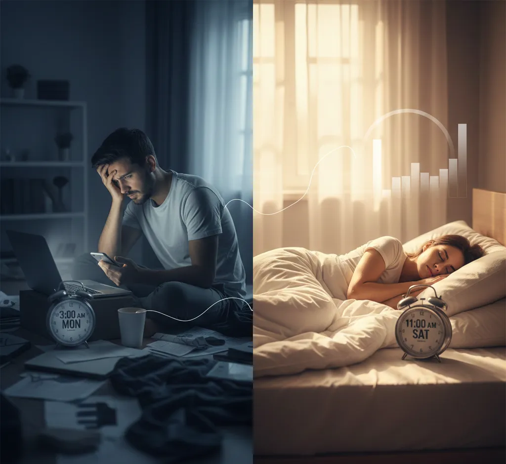 Kann man Schlafdefizit am Wochenende wirklich ausgleichen?