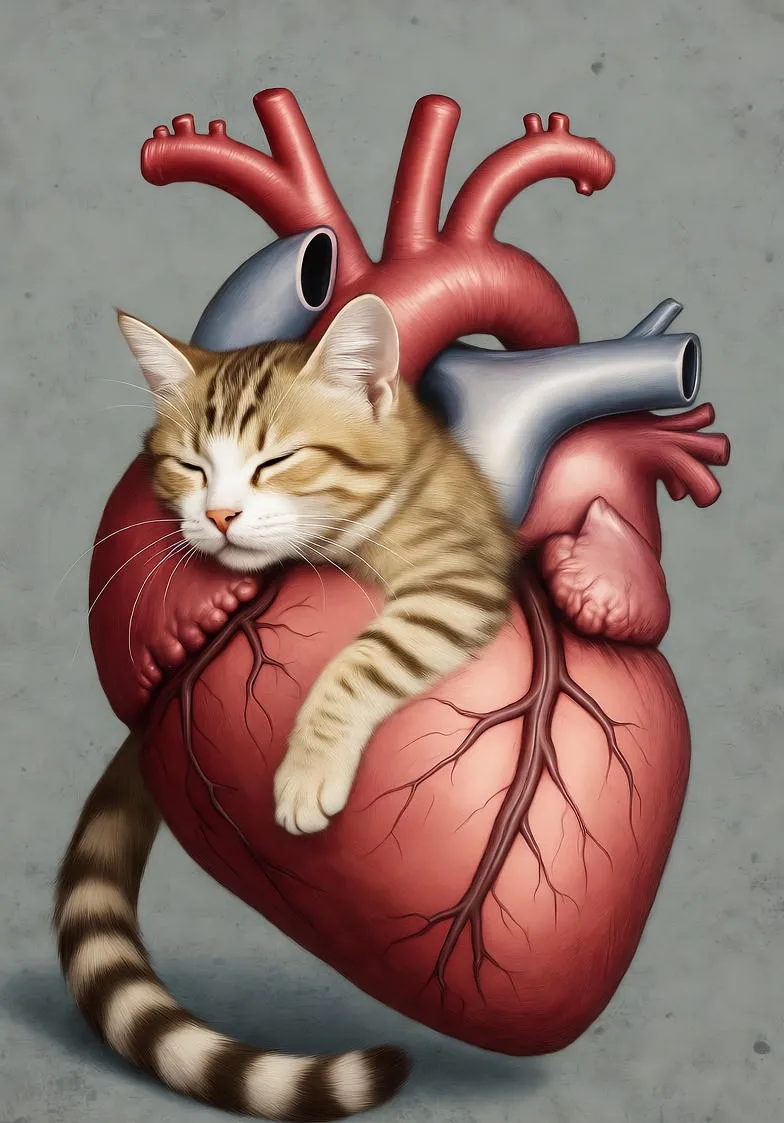 Katzen und Herzgesundheit: Die unsichtbaren Wunder deines Fellknuddelns