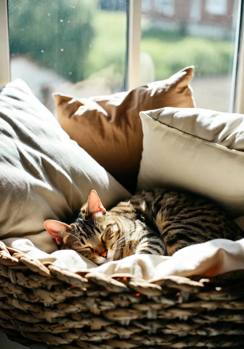 Katzen und ihre Lieblingsschlafplätze: Tipps für ein gemütliches Zuhause