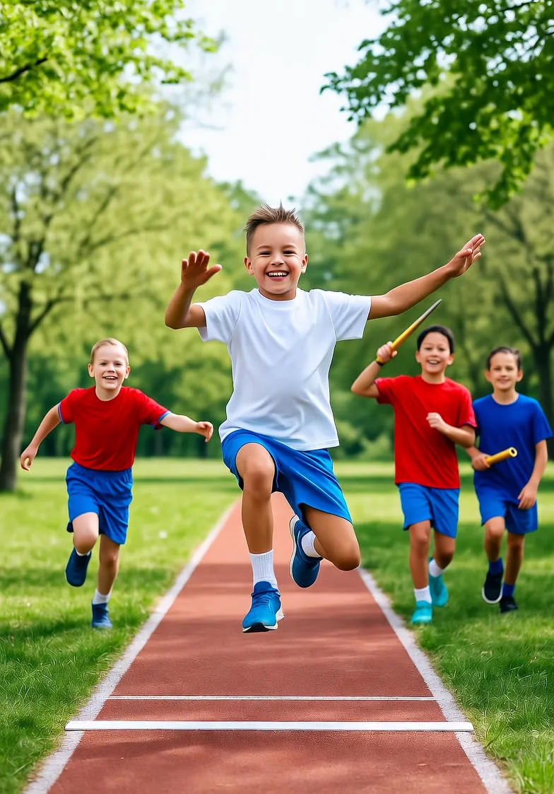 Leichtathletik für Kinder: Spaßvolles Training und Fitness-Abenteuer