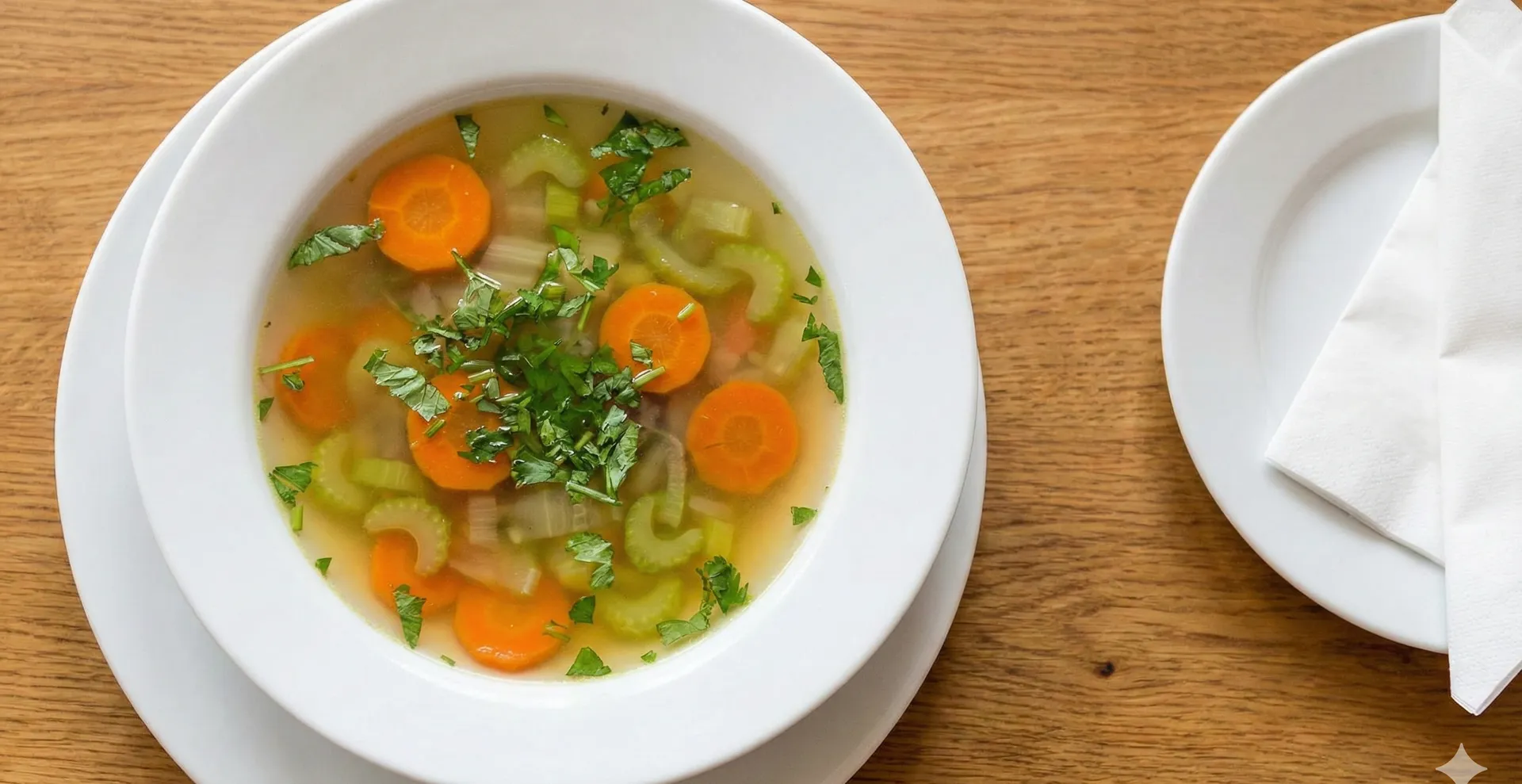 Leichte Suppe nach fettigem Essen: Sanfte Entlastung für Magen und Verdauung
