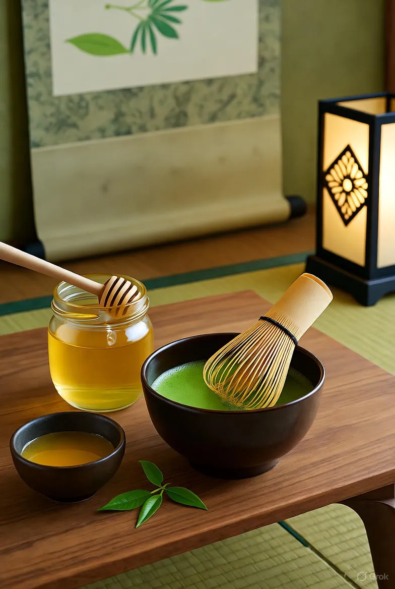 Matcha mit Honig zubereiten: Einfaches Rezept für eine süße und gesunde Tasse