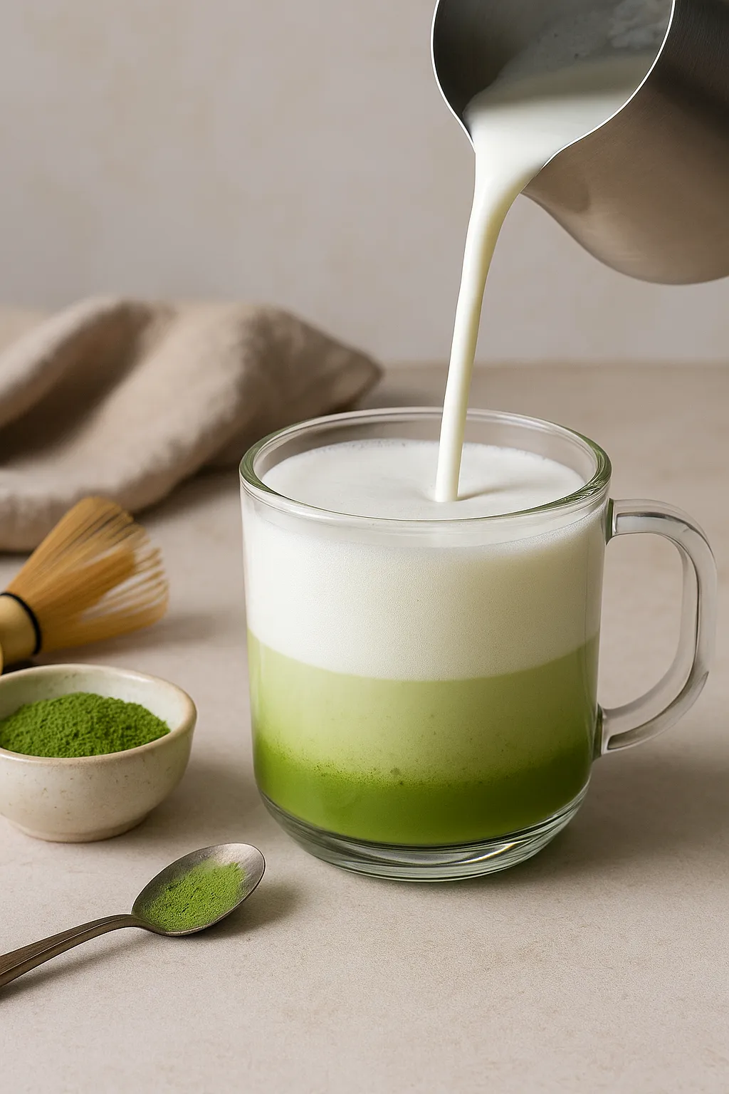 Matcha mit Milch: So gelingt der perfekte Matcha Latte zu Hause