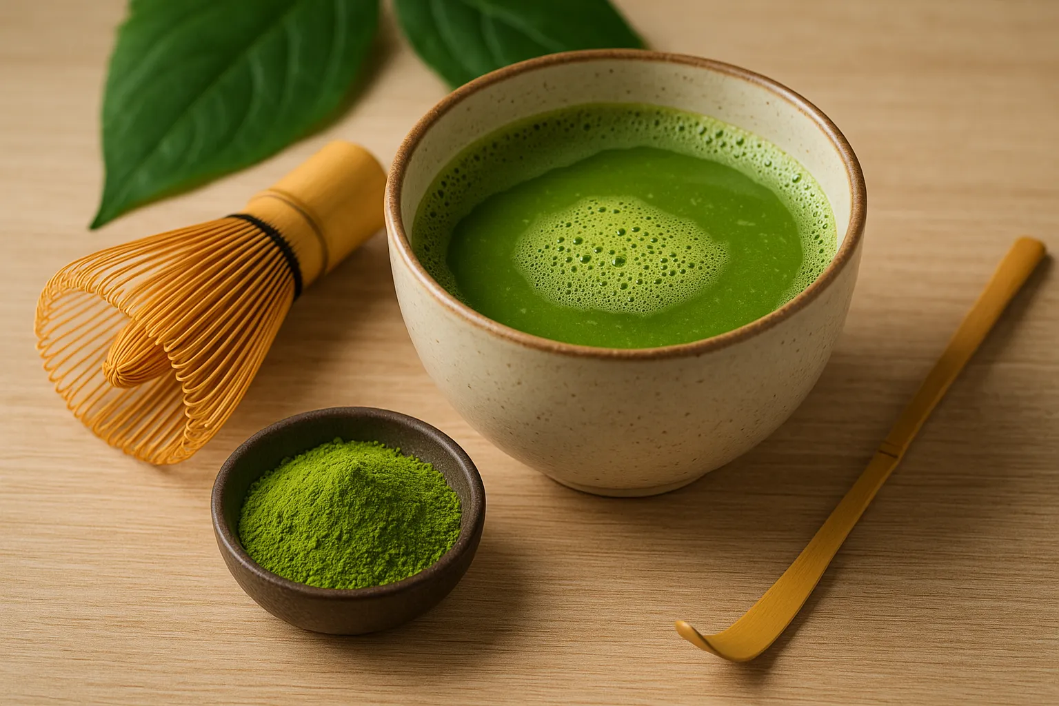 Matcha und Konzentration: Wie das grüne Pulver die geistige Leistungsfähigkeit steigert