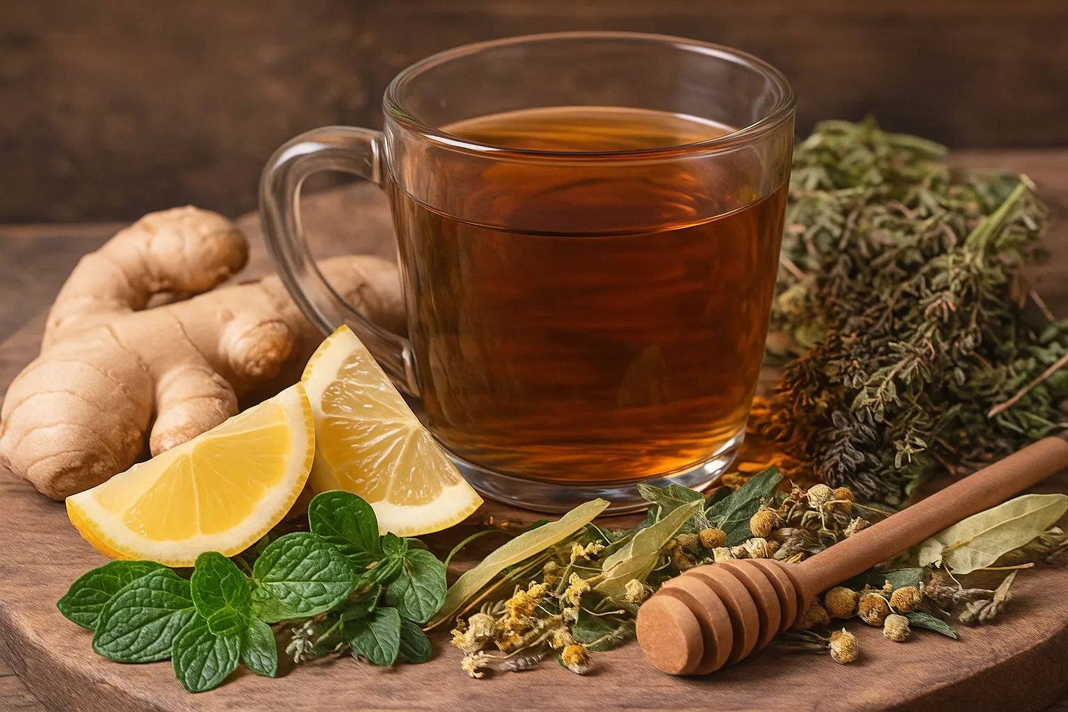 Mit Kräutertees gesund durch die Erkältungszeit