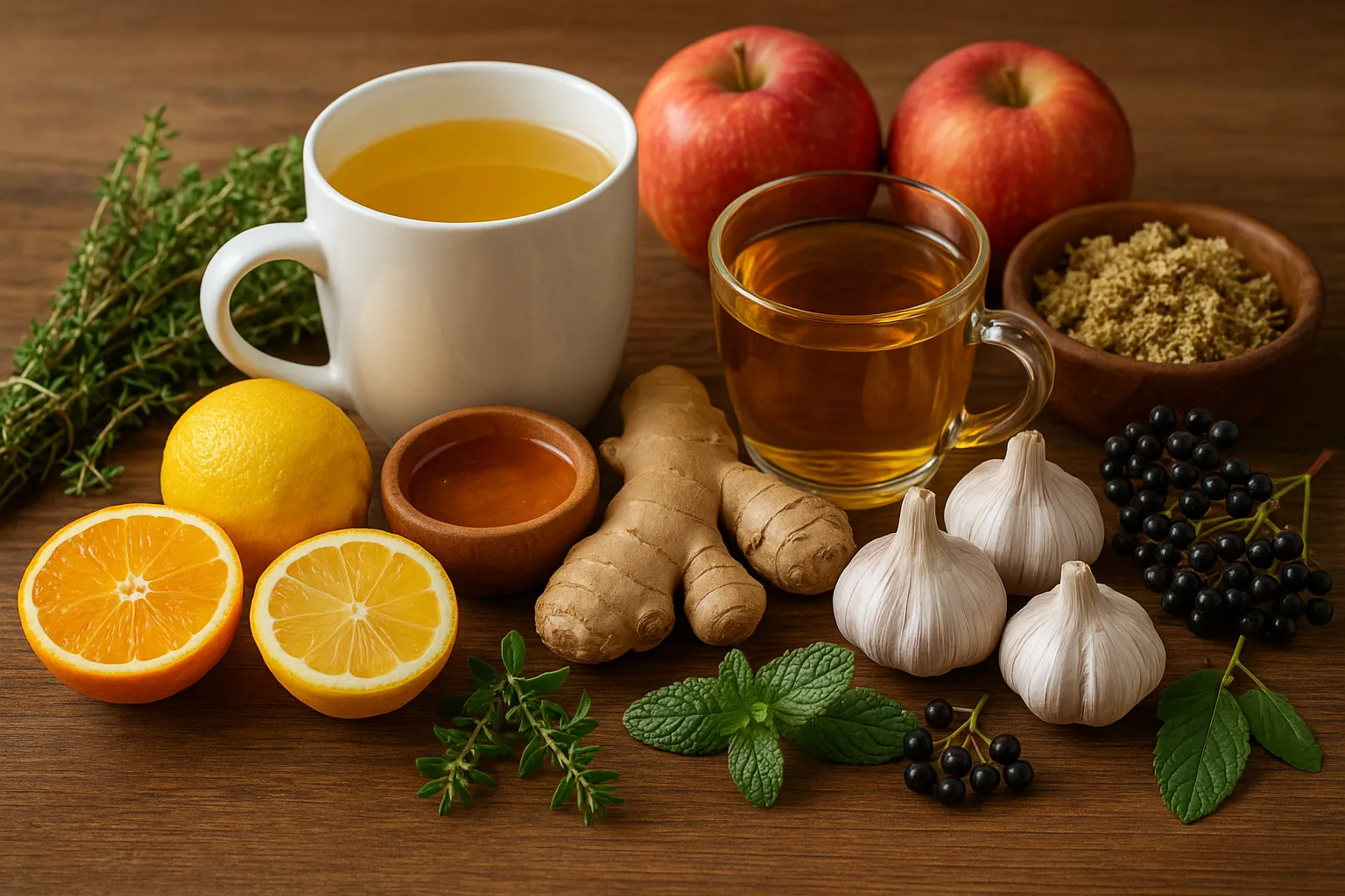 Natürliche Mittel gegen Herbstkrankheiten – So bleibst du gesund in der kühlen Jahreszeit