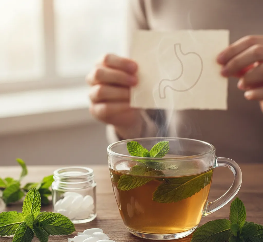 Pfefferminze gegen Magenschwere: natürliche Hilfe für einen leichten Bauch