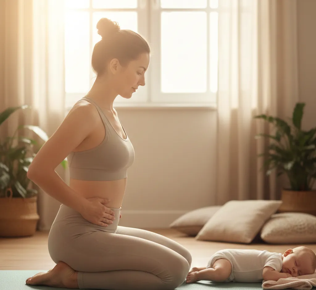 Sanfte Core-Recovery nach der Geburt: Sichere Übungen für einen starken Beckenboden und Bauch
