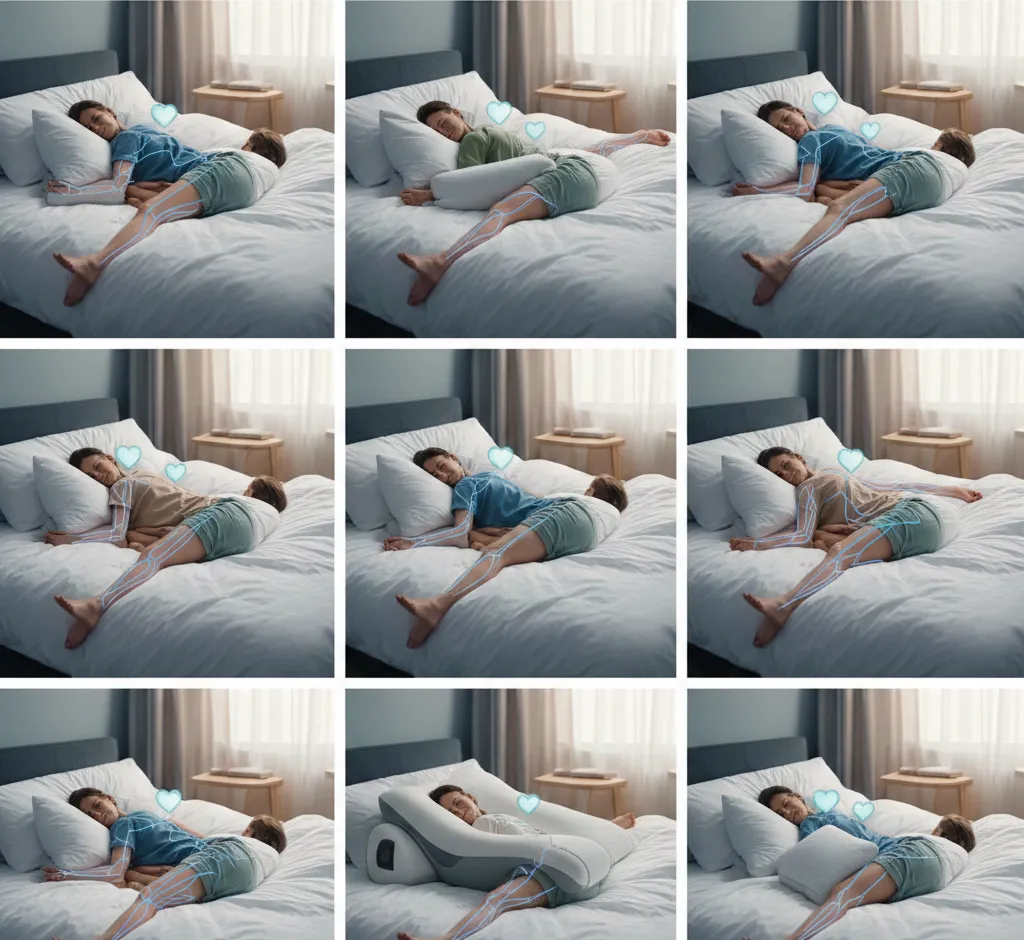 Schlafpositionen für bessere Durchblutung: So unterstützt die richtige Lage dein Herz-Kreislauf-System