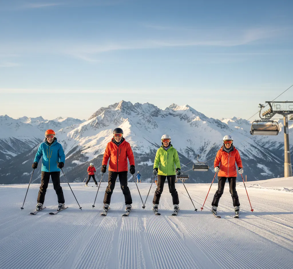 Schneeskifahren im besten Alter: Sicher, aktiv und mit viel Genuss auf der Piste