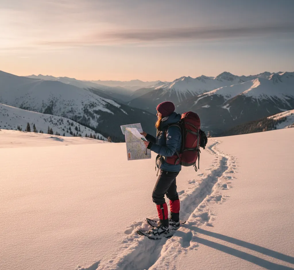 Schneewandern & Kartenlesen: So findest du sicher deinen Weg