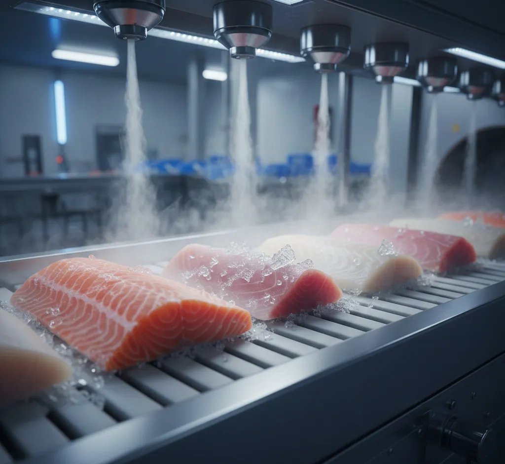 Schnelles Einfrieren von Fisch: Maximale Frische dank moderner Gefriertechnik