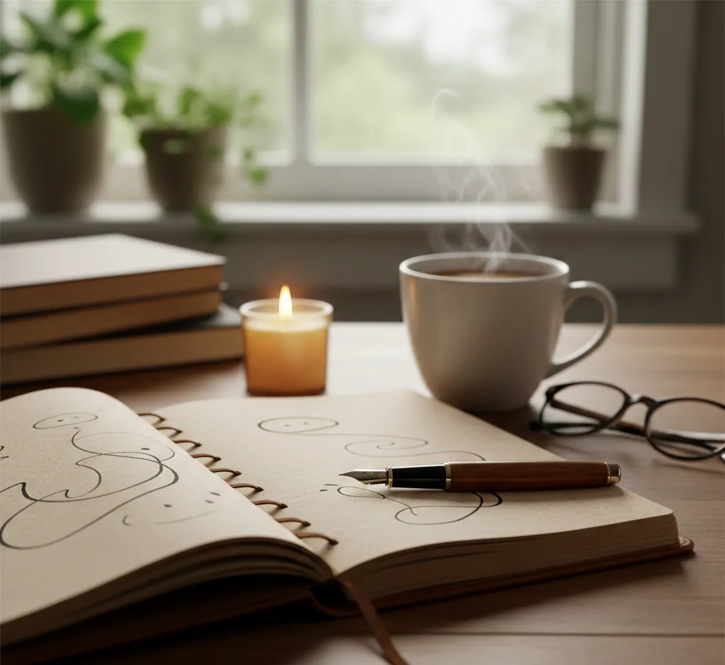 Schreibtagebuch führen: Wie tägliches Schreiben Sorgen reduziert und innere Ruhe schenkt