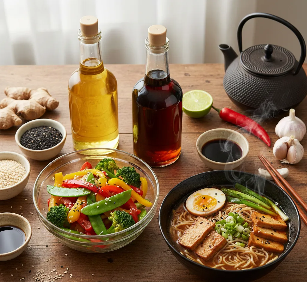 Sesamöl in der asiatischen Küche: Aroma, Tradition und gesunde Vorteile