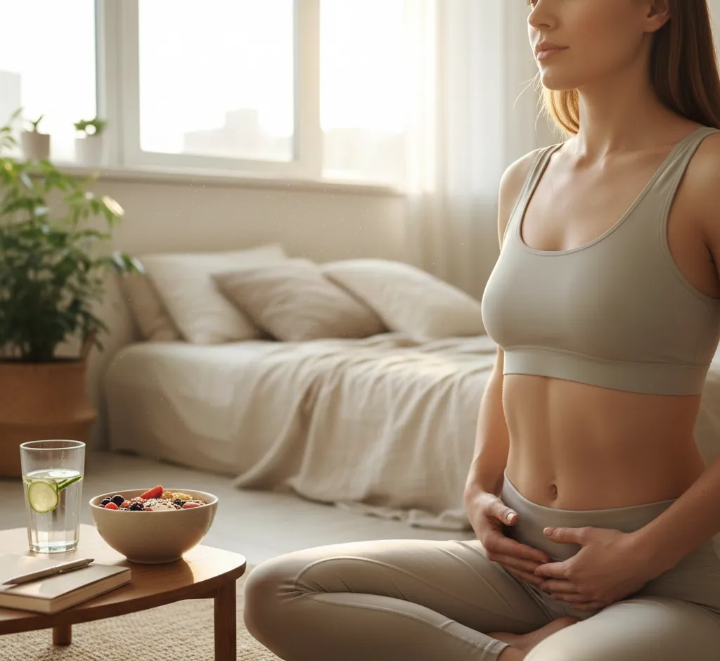 Stressmanagement für einen flachen Bauch: So beruhigst du deinen Körper und reduzierst Bauchfett nachhaltig