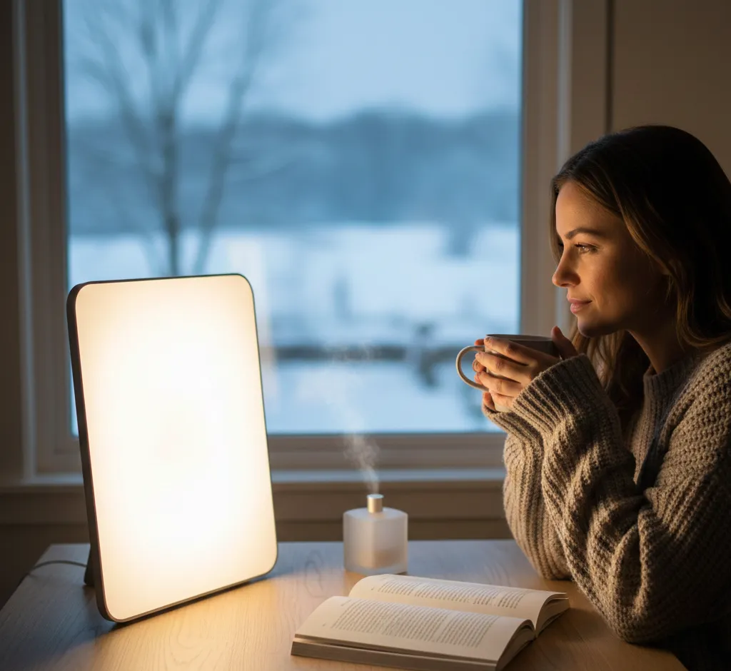 Tageslichtlampe im Winter richtig einsetzen