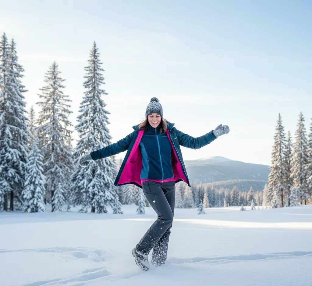 Tanzen im Schnee: Wie du mit winterlicher Leichtigkeit Kalorien verbrennst