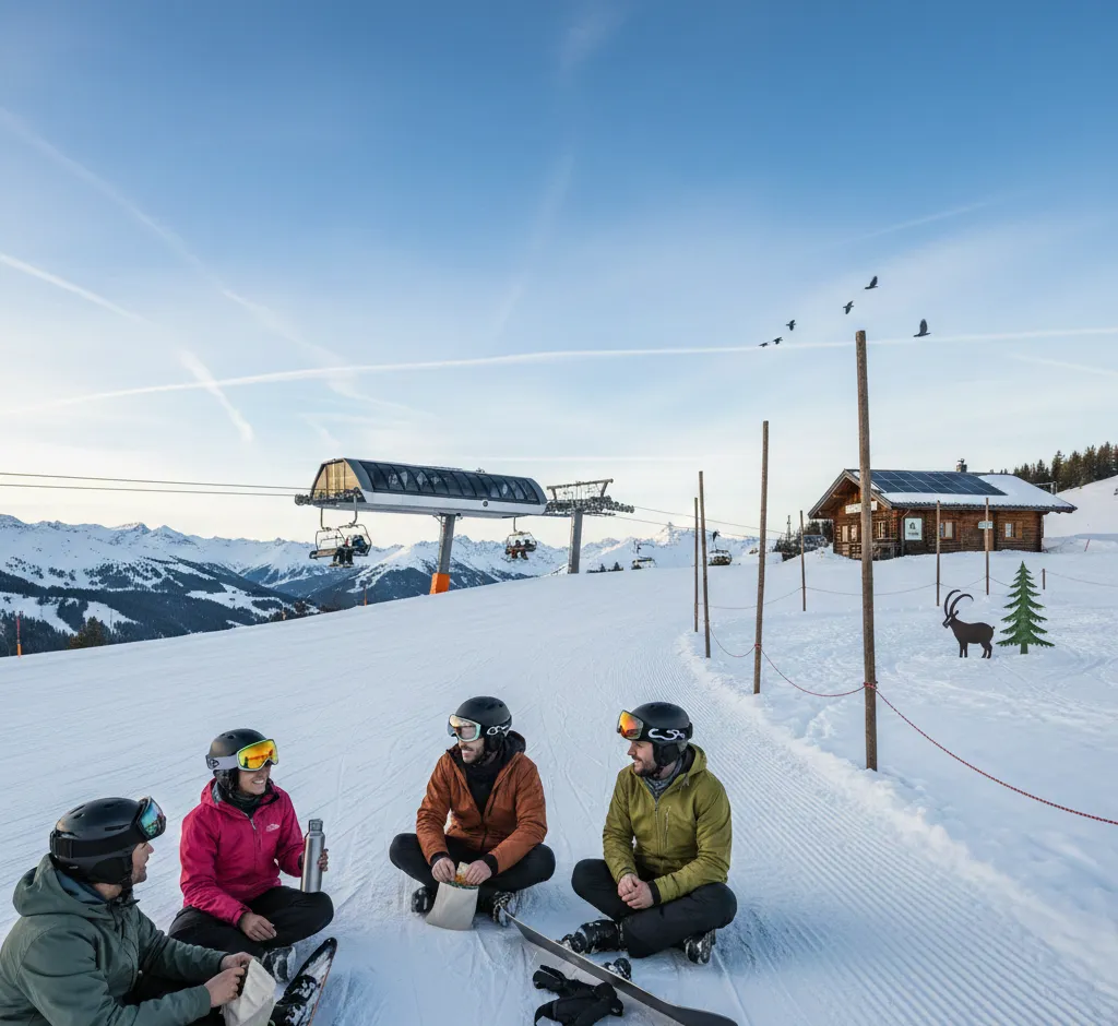 Umweltfreundliches Verhalten auf der Piste: So schützt du die Berge beim Wintersport