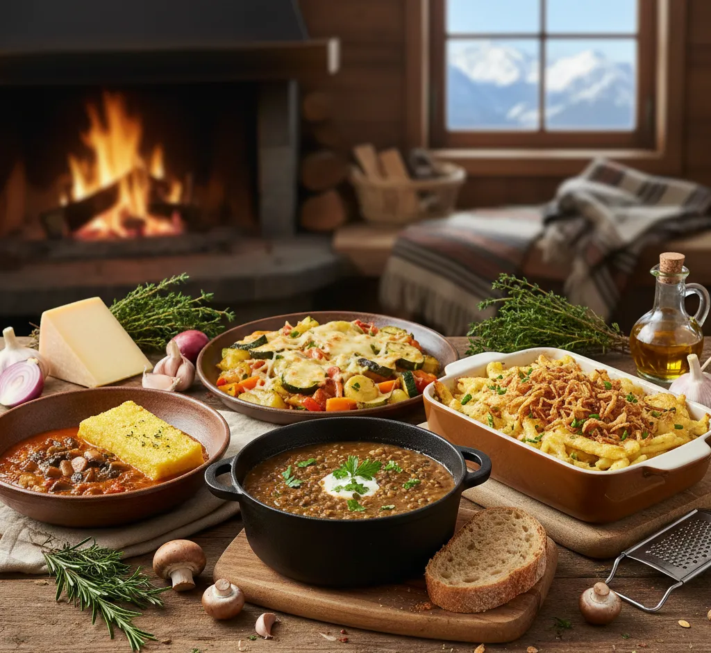Vegetarische Hüttengerichte: Herzhaft genießen ohne Fleisch